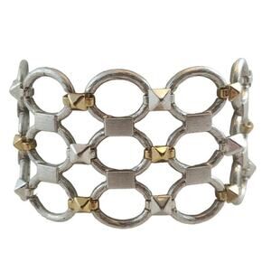 Stella & Dot Jewelry Marnie Link Bracelet Gold/Silver | Size: Fits Sm- Lg Wrists